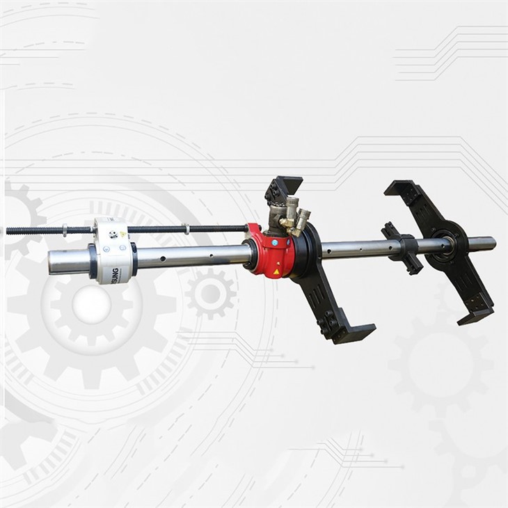 Přenosný linkový vyvrtávací stroj TDG90 Field Machining Pipeline v Jižní Africe