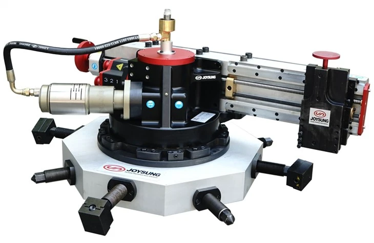 Portable Flange Facing Machine JOYSUNG FDG1650 Range Up To 65 Inches High Efficiency Lightweight On Site